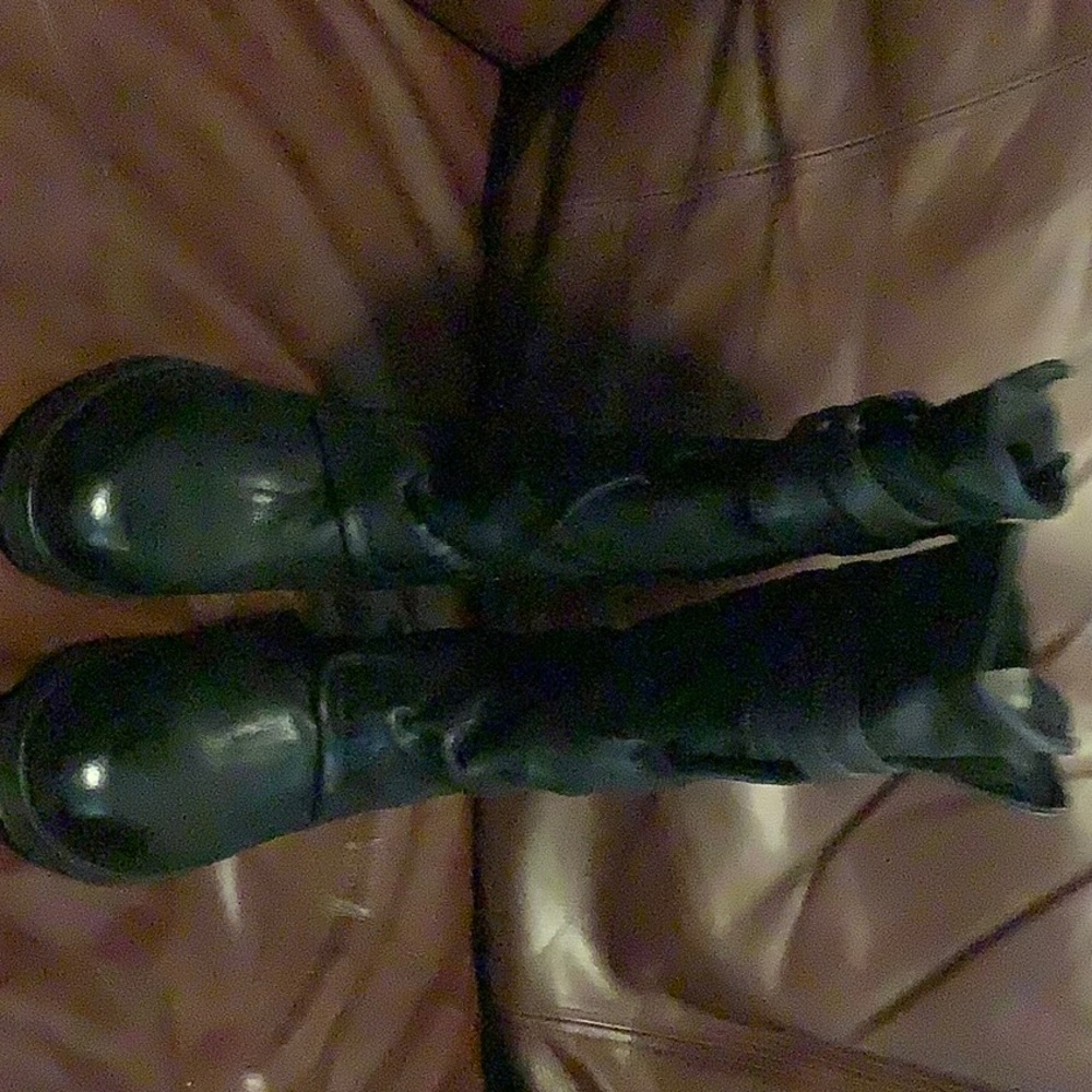 Miz Mooz womens Skip leather calf high black leather full zip